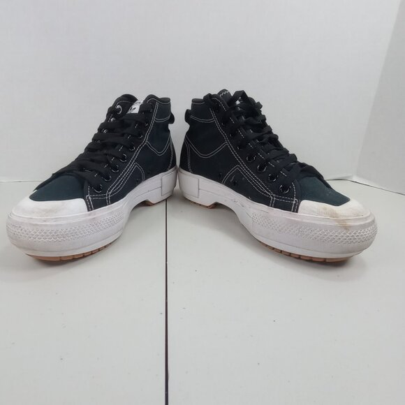 Adidas x Tyshawn Pro Model Vulc Black White Skateboarding High Top Sneaker size8 - Picture 1 of 7
